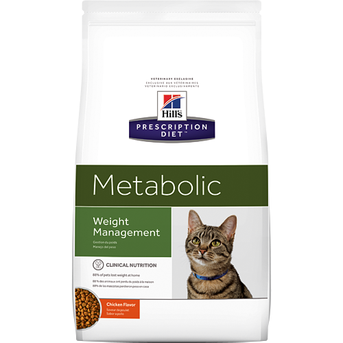 [凡購買處方用品, 訂單滿$500或以上可享免費送貨] Hill's Metabolic 體重管理 獸醫配方 貓乾糧 8.5磅