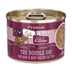 Weruva Cats in the Kitchen The Double Dip 雞湯 無骨及去皮雞肉 牛肉 (含牛肺) 貓罐頭 170g