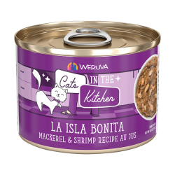 Weruva Cats in the Kitchen La Isla Bonita 魚湯野生鯖魚海蝦 (含野生吞拿魚) 貓罐頭 170g