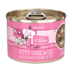 Weruva Cats in the Kitchen Kitty Gone Wild 魚湯野生三文魚 (含野生吞拿魚及沙甸魚) 貓罐頭  170g