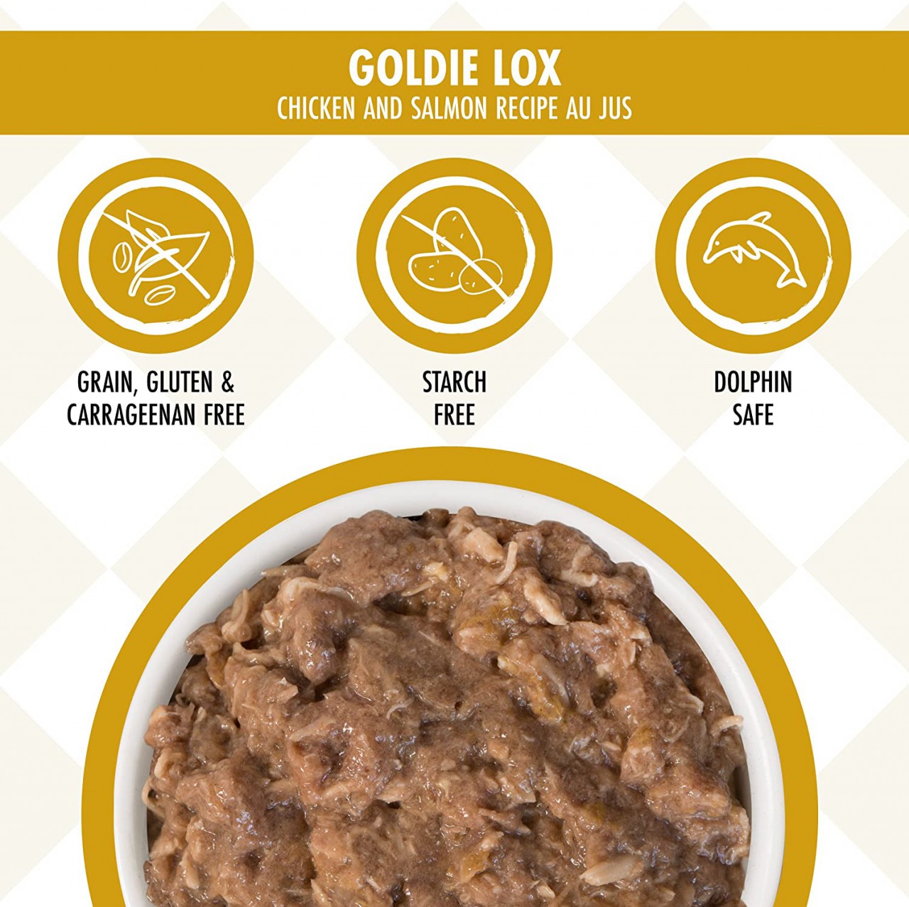 Weruva Cats in the Kitchen Goldie Lox 雞湯無骨及去皮雞胸肉野生三文魚 (含野生吞拿魚) 貓罐頭 170g