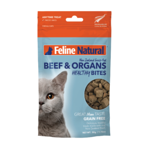 F9 Natural Beef Healthy Bites 凍乾牛肉粒貓零食 50g