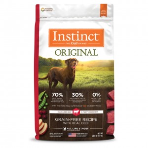 Nature's Variety Instinct 本能無穀物 牛肉配方 全犬糧 20lb