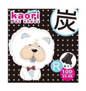 Kaori pet sheets 竹炭厚尿片 33x45cm 100片 x4包優惠