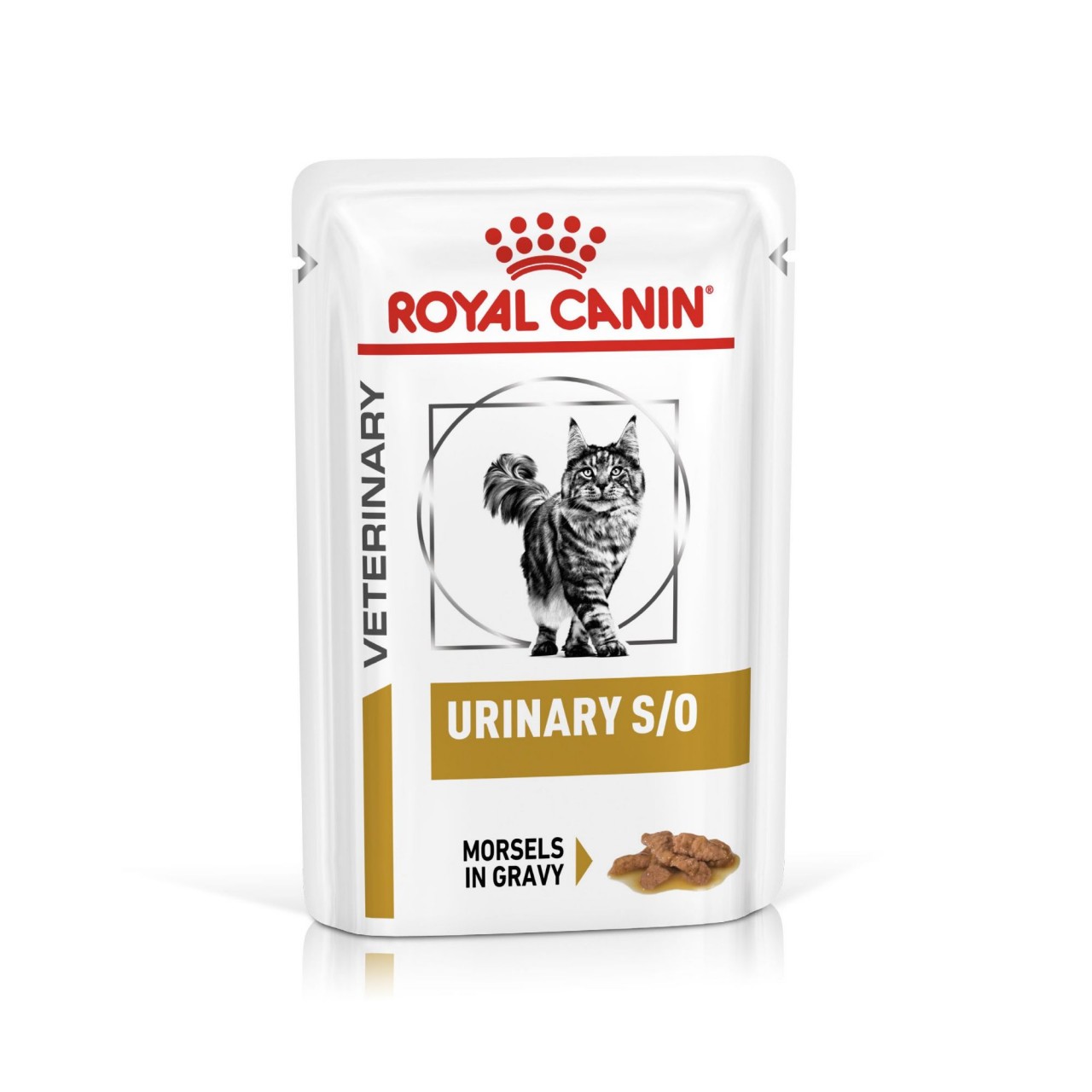 [凡购买处方用品, 订单满$500或以上可享免费送货]　　Royal Canin-Urinary S/O (in Gravy) 貓只泌尿道处方湿包 (LP34) - 85克 x12包