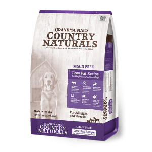 Country Naturals 無穀物 低脂配方 狗糧 (適合一歲半或以上,尤其高齡、肥胖、低運動量的犬隻) 4lb (白底紫袋)