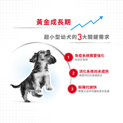 Royal Canin 法國皇家 X-Small Puppy 超小型幼犬營養配方 乾糧 1.5kg