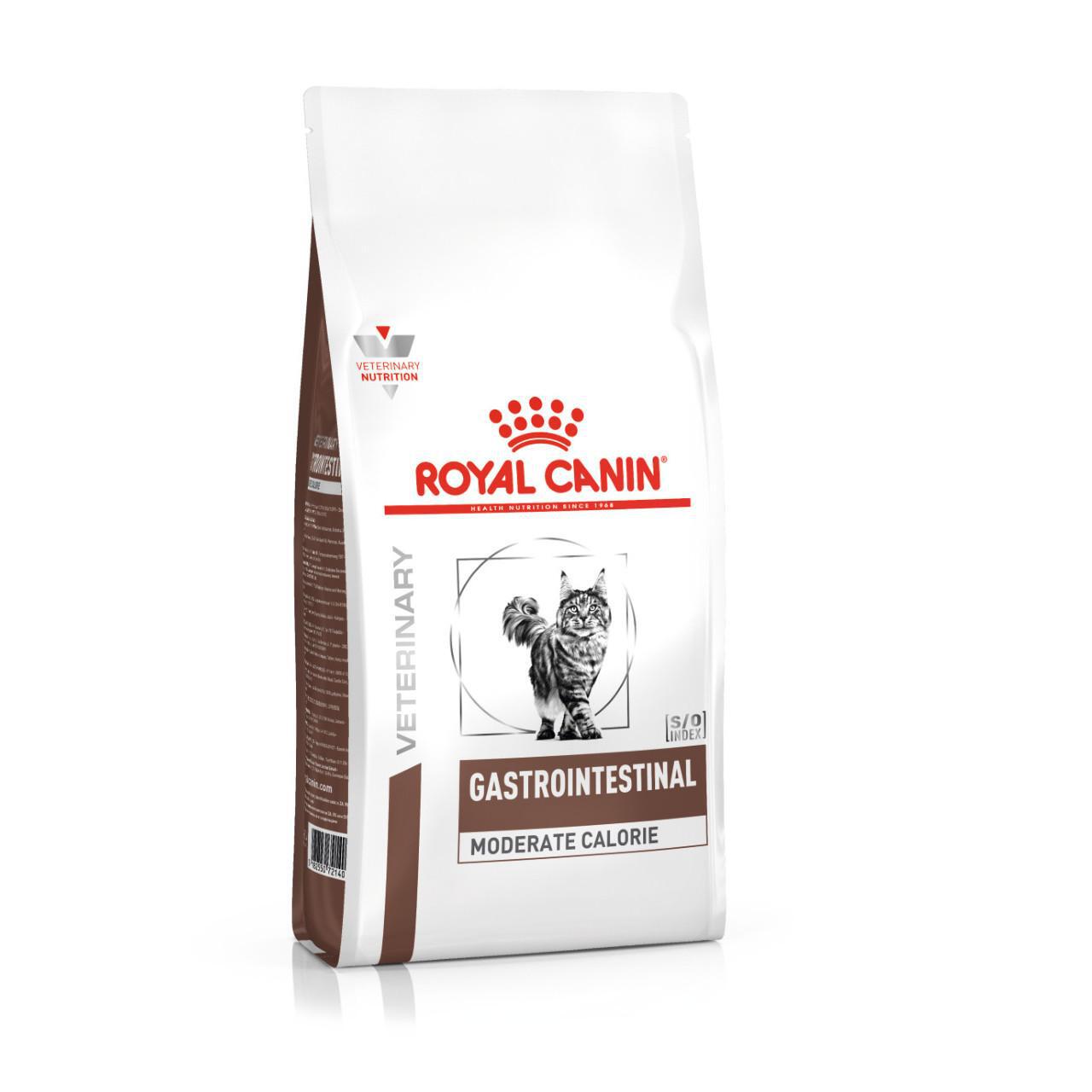 [凡購買處方用品, 訂單滿$500或以上可享免費送貨]     Royal Canin - Gastro Intestinal Moderate Calorie (GIM35) 腸胃處方 (適量卡路里) 成貓乾糧 2kg