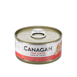Canagan 原之選 無穀物 雞肉+蝦肉 配方 貓罐頭 75g