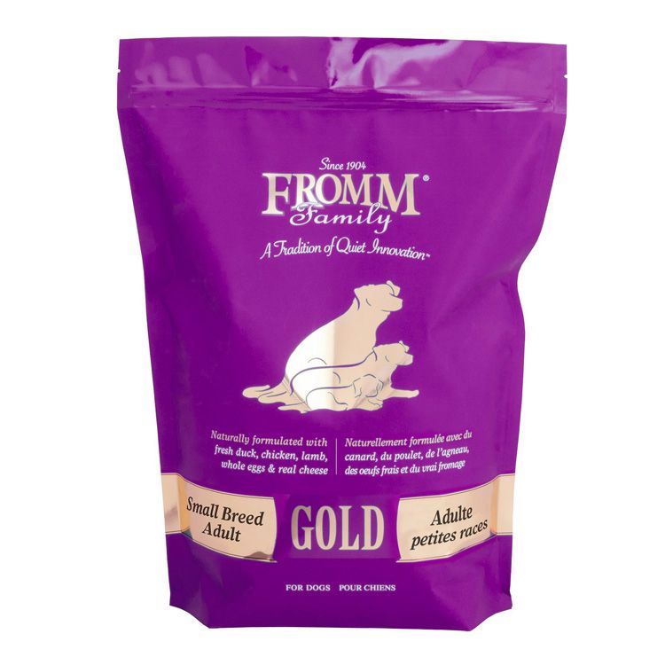 Fromm Gold 金裝 雞+鴨+羊+魚+蔬菜 配方 小型犬糧 (紫)  5lb