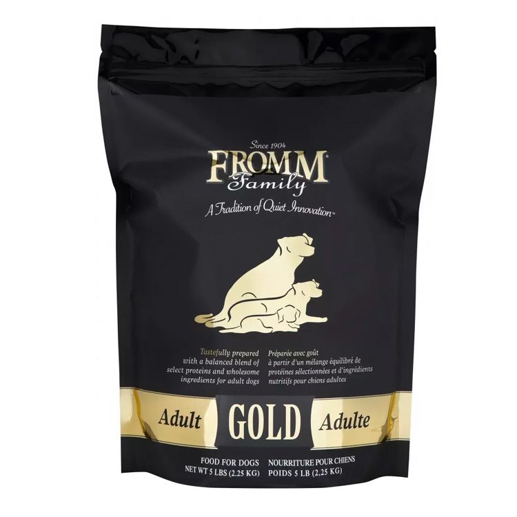 Fromm Gold 金装 鸡+鸭+羊+鱼+蔬菜 配方 成犬粮 (黑) 30lb