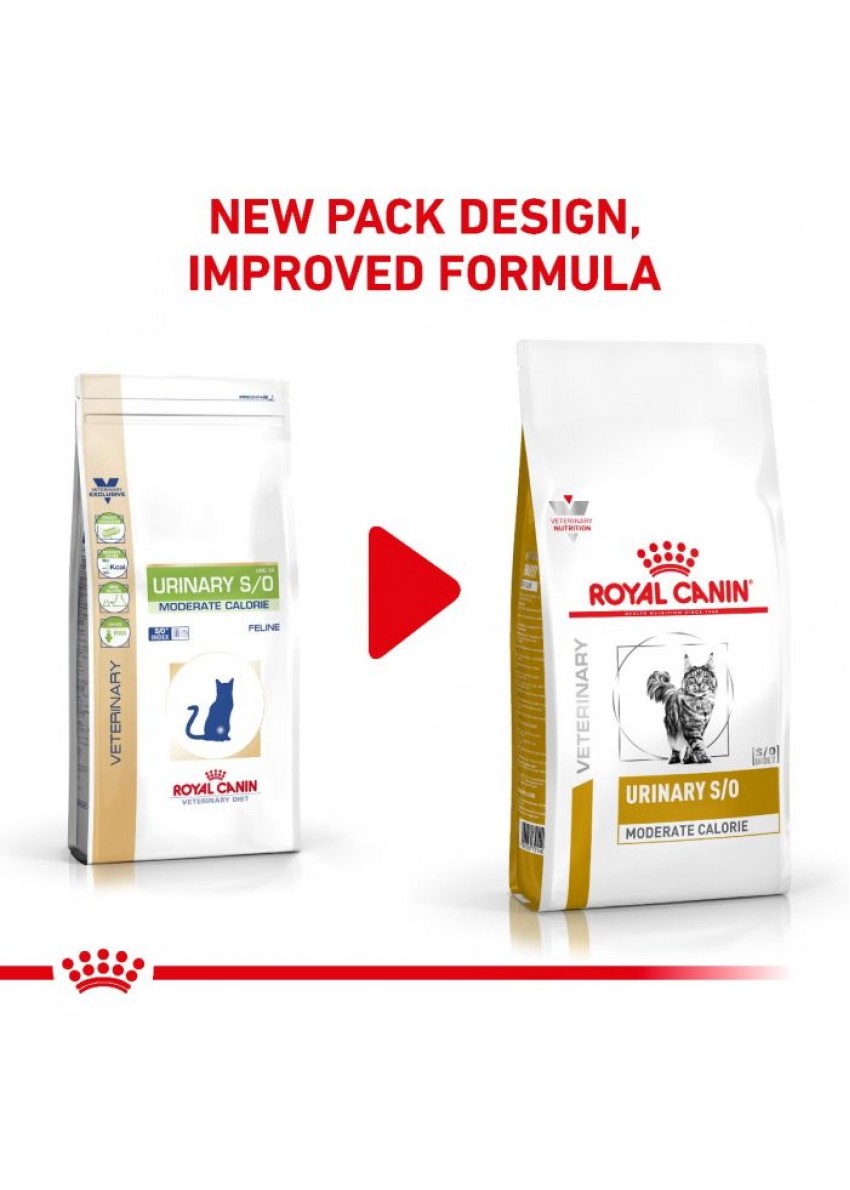 [凡購買處方用品, 訂單滿$500或以上可享免費送貨]  Royal Canin - Urinary S/O Moderate Calorie (UMC34) 泌尿道處方 (適量卡路里) 成貓乾糧 3.5kg