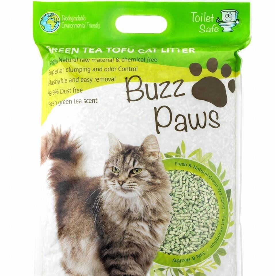 Buzz Paws 綠茶豆腐砂 6L