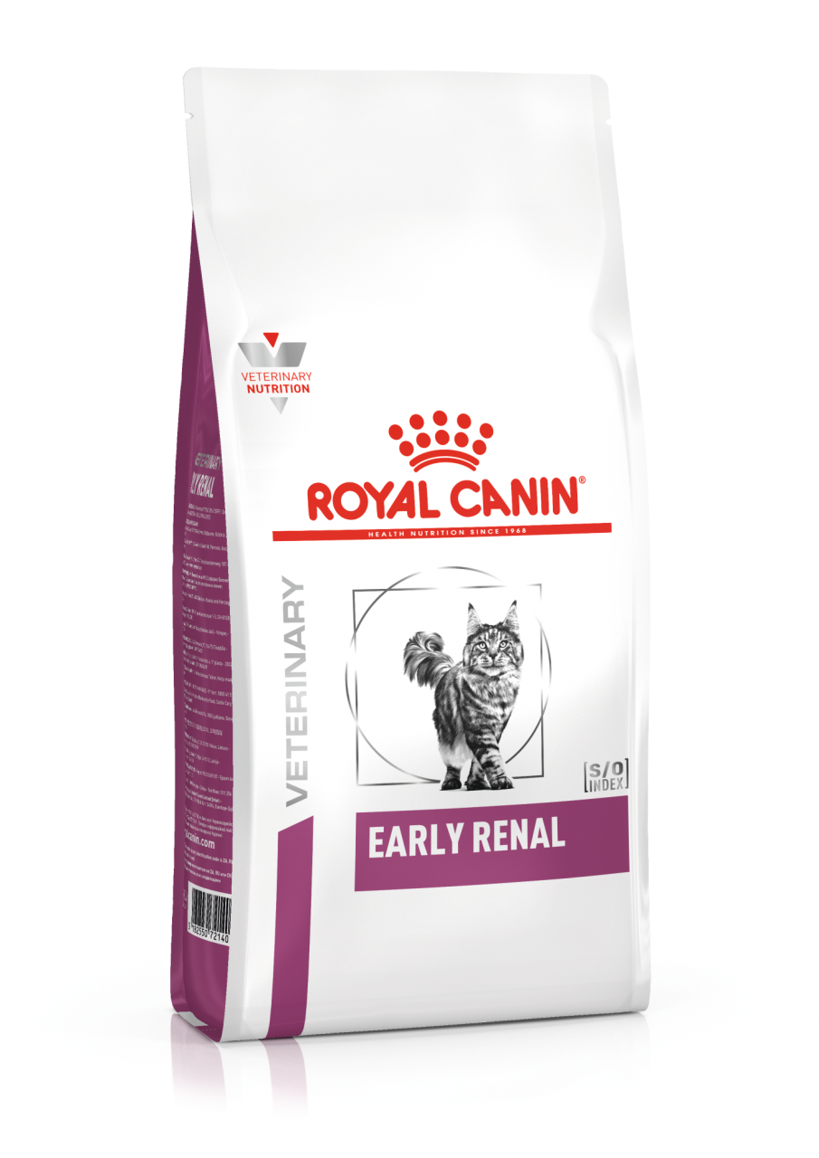 [凡購買處方用品, 訂單滿$500或以上可享免費送貨]     Royal Canin - Early Renal (ER28) 早期腎臟處方 成貓乾糧 3.5kg