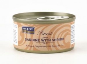 Fish4Cats 沙甸魚 + 鮮蝦 (Sardine with Shrimp) 貓罐頭 70g