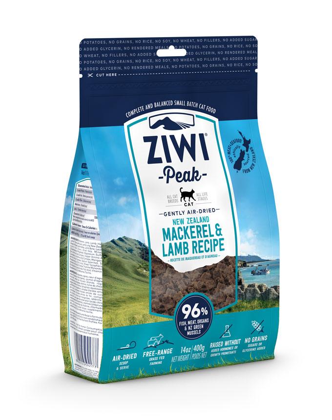 ZiwiPeak 巔峰 無穀物 鯖魚+羊肉配方 風乾脫水貓糧 1kg