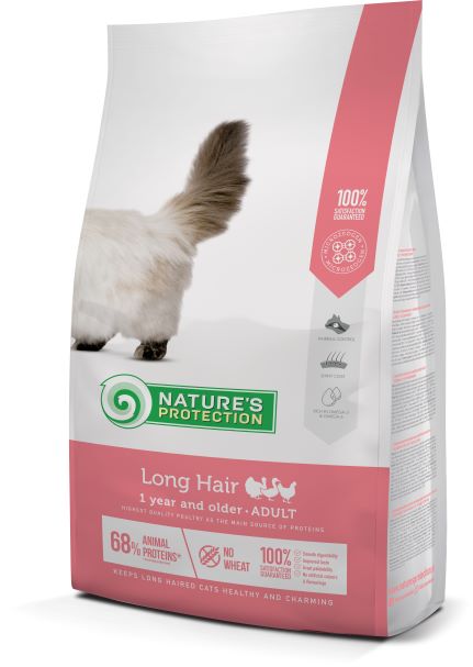 Nature's Protection Long Hair 波斯/长毛 成貓粮 (1岁以上) 2kg