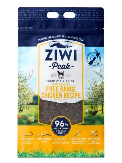 Ziwipeak 巔峰 無穀物脫水 放養雞肉 狗糧 4kg