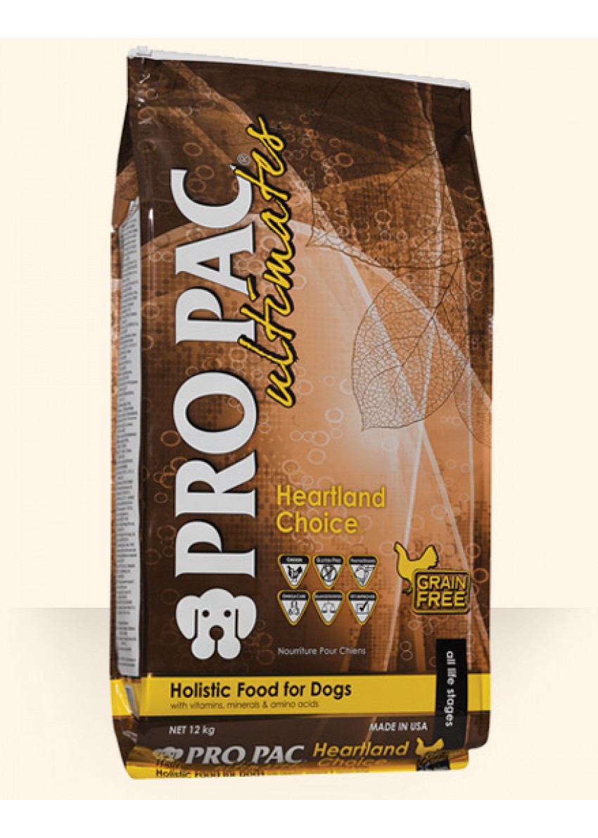 Pro Pac Ultimates -  無穀物雞+薯仔 全犬糧 12kg