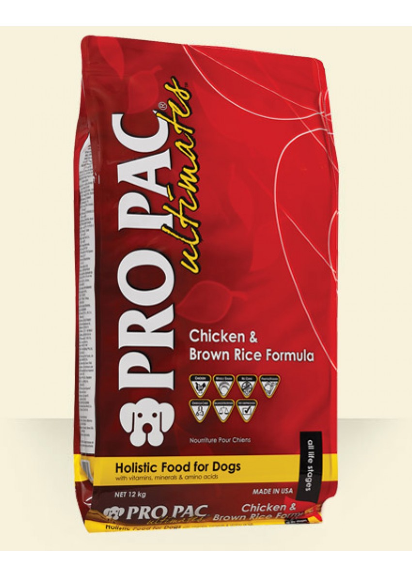 Pro Pac Ultimates -  成犬雞肉糙米配方 乾糧 18.1kg