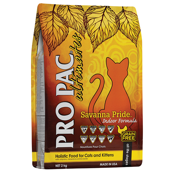 Pro Pac 無穀物 雞肉 室內全貓配方貓糧 4.4磅