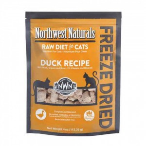 Northwest Naturals 無穀物 鴨肉凍乾 脫水貓糧 11oz  311g