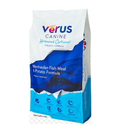 VERUS 維洛司 (Advanced Opticoat) 寒域鯡魚馬鈴薯 高纖抗敏美毛配方 全犬糧 12磅