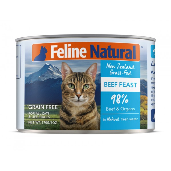 F9 Feline Natural Beef 牛肉 貓罐头 170g