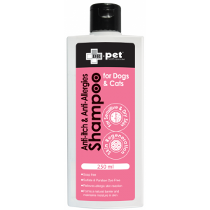 DR. Pet Anti- Allergies For Dogs and Cats 潔毛液 - 保濕止癢防敏感 250ml (粉紅)