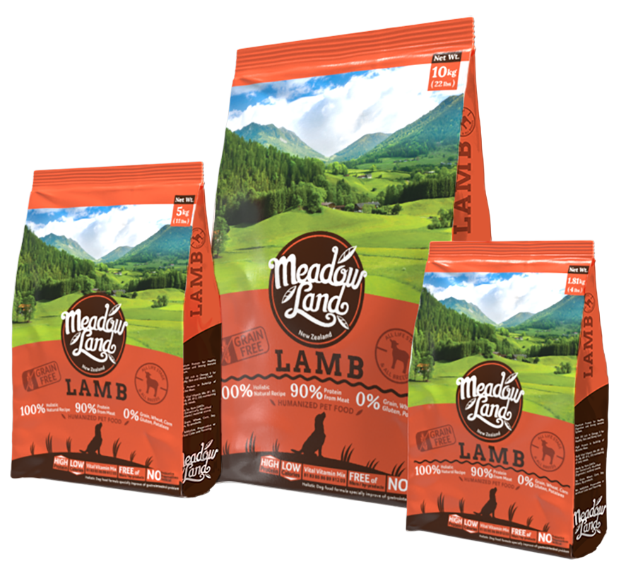 Meadowland 無穀物強壯配方全犬糧 (羊肉) 1.81kg