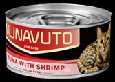Nunavuto 無穀物 吞拿魚蝦肉 貓罐 (NU-05) 80