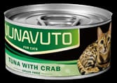 Nunavuto 无谷物 吞拿鱼蟹肉 貓罐 (NU-03) 80g