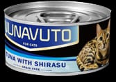 Nunavuto 无谷物 吞拿鱼白饭鱼 貓罐 (NU-06) 80g
