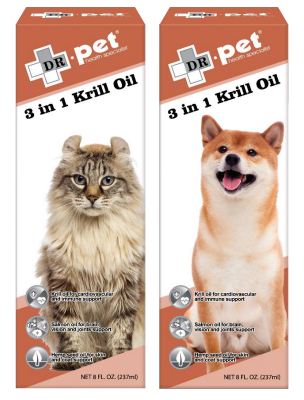 DR.pet 3合1深海磷虾油 Krill Oil 237ml