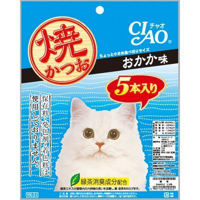 CIAO YK-51 烧鰹鱼柳 木鱼味 5條装