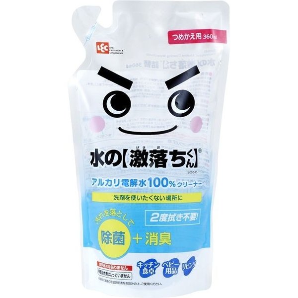 LEC S00545 電解水除菌消臭噴劑補充裝 360ml