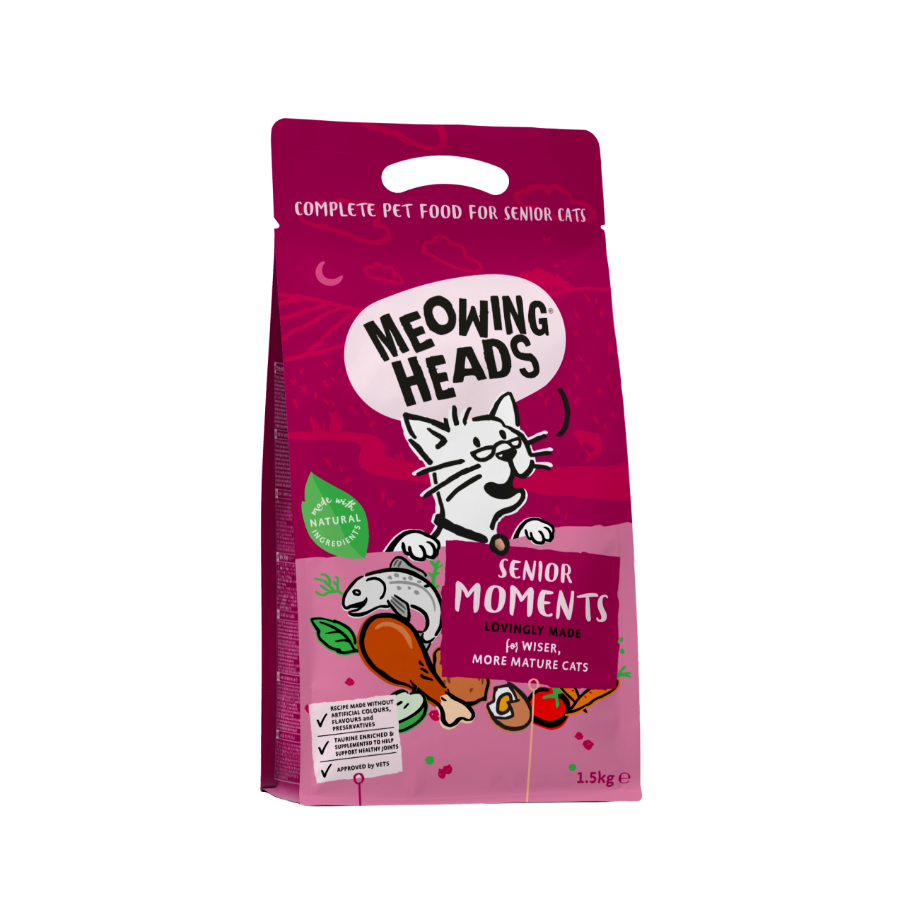 Meowing Heads 全天然 年长貓配方 Senior Moments 3kg