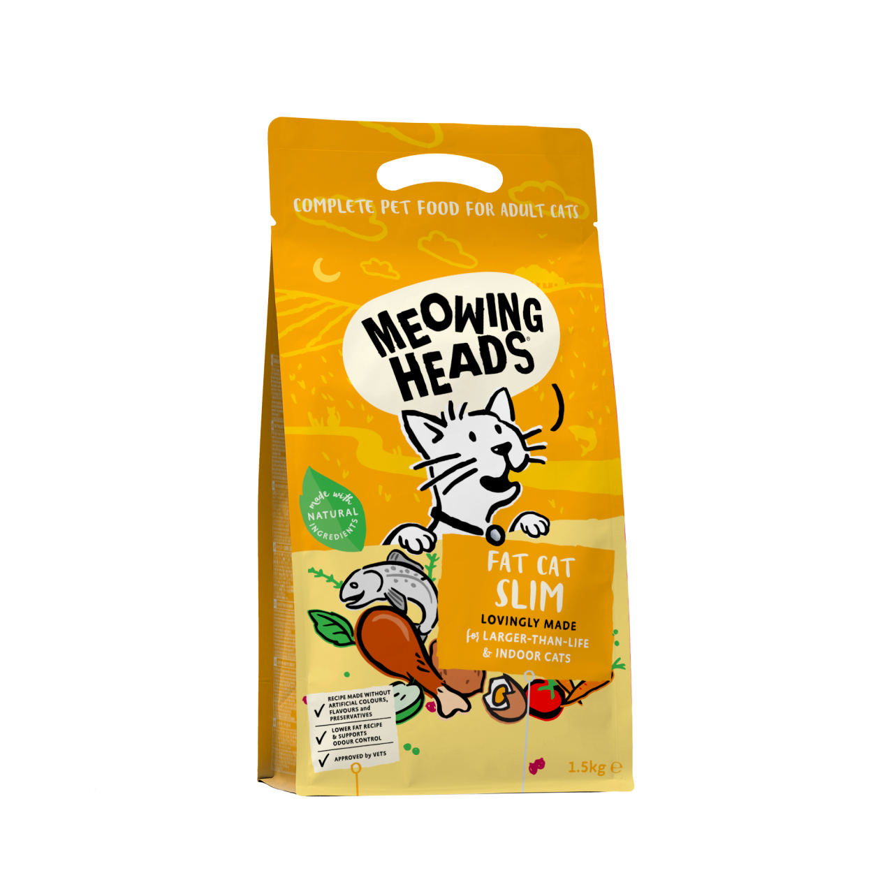 Meowing Heads 体重控制及室内貓配方 Fat Cat Slim  3kg