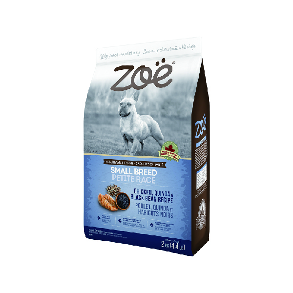 Zoe 小型成犬 - 雞肉配蔾麥及黑豆配方 2kg