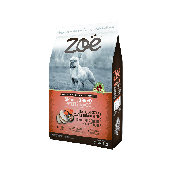 Zoe 小型成犬 - 火雞配鷹咀豆及甜薯配方 2kg