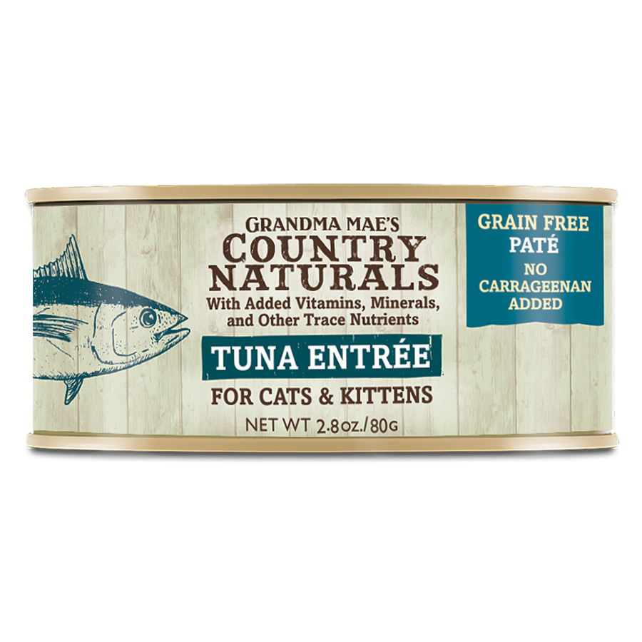 Country Naturals 無穀物 深海吞拿魚肉泥配方 (Tuna Entree) 貓罐頭 2.8oz(80g)