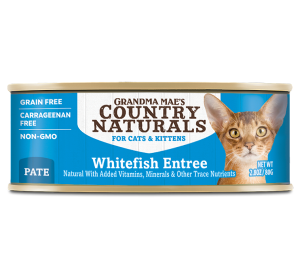 Country Naturals 无谷物 深海鱼肉泥配方 (Whitefish Entree) 貓罐头 2.8oz(80g)