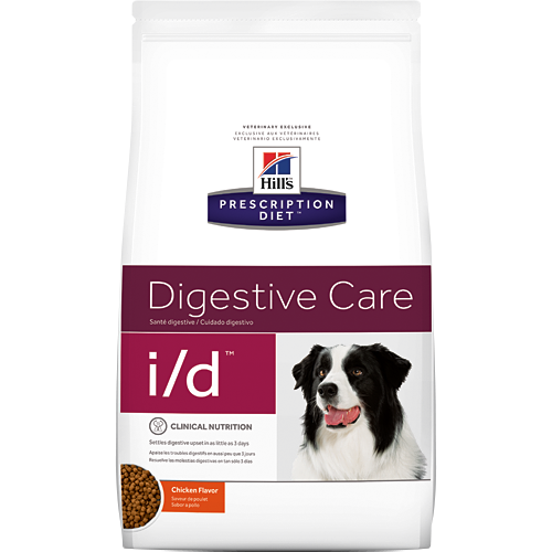 [凡購買處方用品, 訂單滿$500或以上可享免費送貨]　　Hills Prescription Diet i/d Digestive Care (Original Bites/原粒) 腸胃處方狗糧 17.5磅