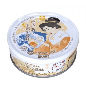 Akane 精心挑選 吞拿魚+雞 (含乳酸菌) 貓罐頭 75g