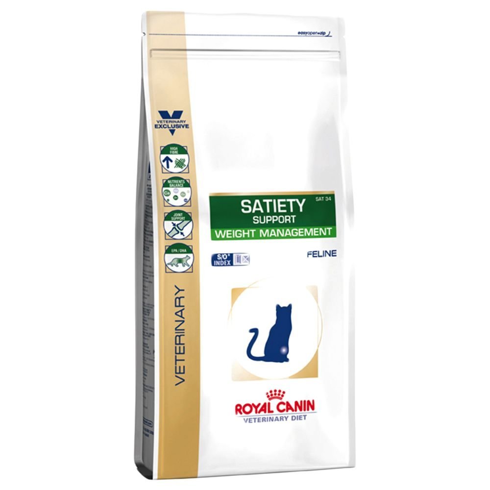 [凡購買處方用品, 訂單滿$500或以上可享免費送貨]     Royal Canin - VHN Cat Satiety Dry (SAT34) 飽足感處方 成貓乾糧 1.5kg