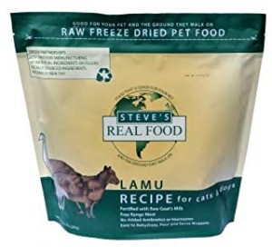 Steve's Real Food Lamu  鴯鶓+羊配方 凍乾脫水糧 (貓狗適用) 1.25lb (20oz)