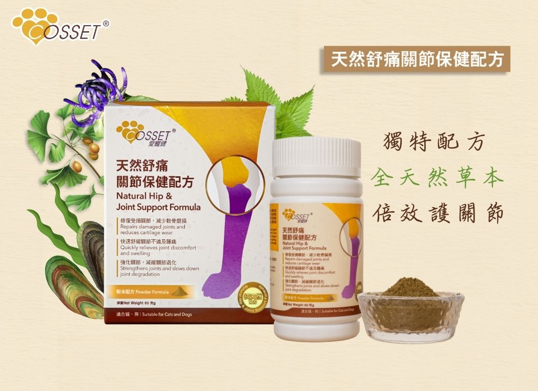 Cosset 愛寵健 天然舒痛關節保健配方 60g