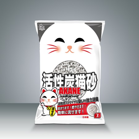 Akane 活性炭 強力除臭貓纸砂 7L x 7包 (原箱优惠)