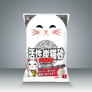 Akane 活性炭 強力除臭貓紙砂 7L x 7包 (原箱優惠)