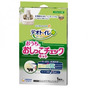 日本 Unicharm 1次性 簡易版 貓用尿液蛋白測試套裝